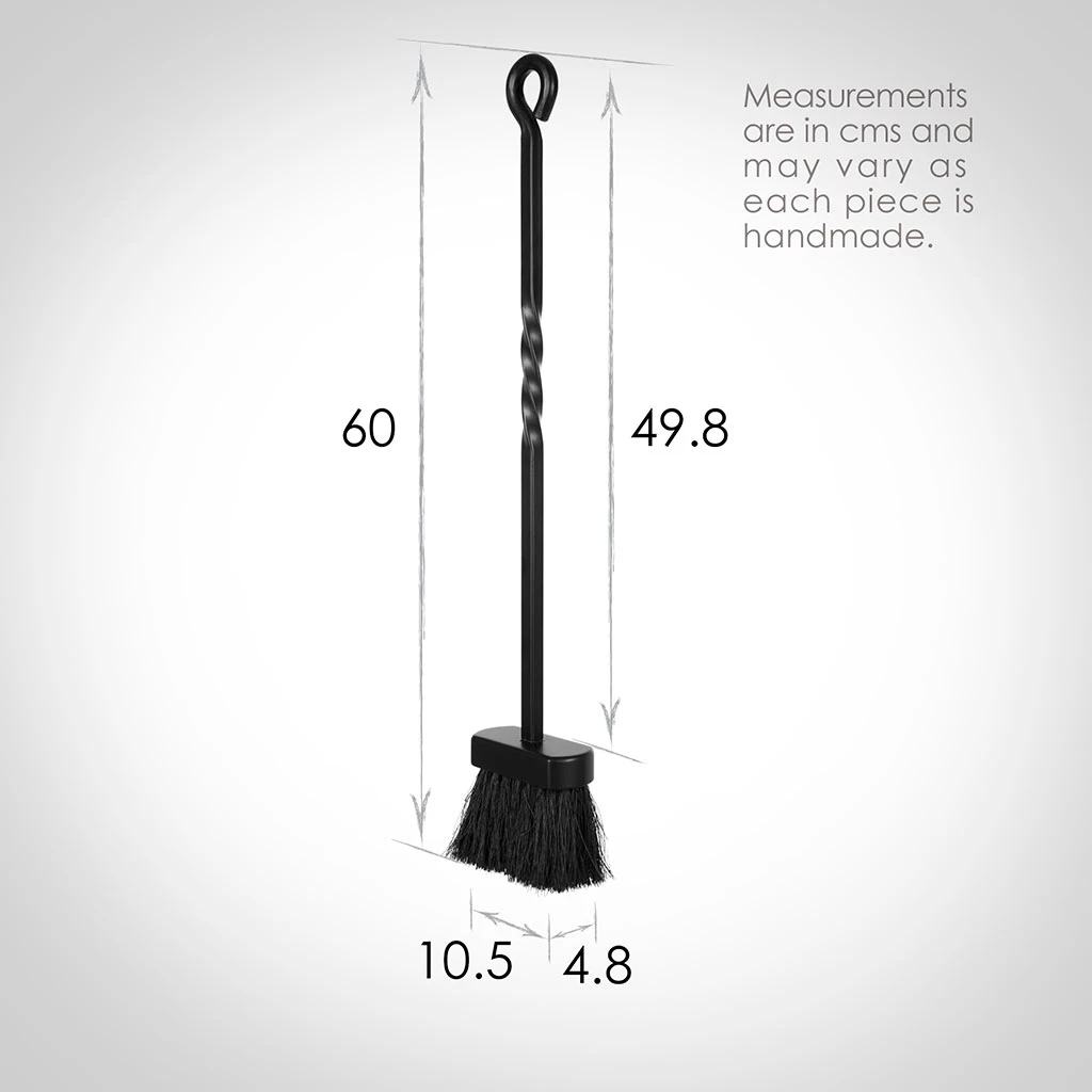 Suffolk Brush In Matt Black 4 Suffolk Brush In Matt Black - Image 3