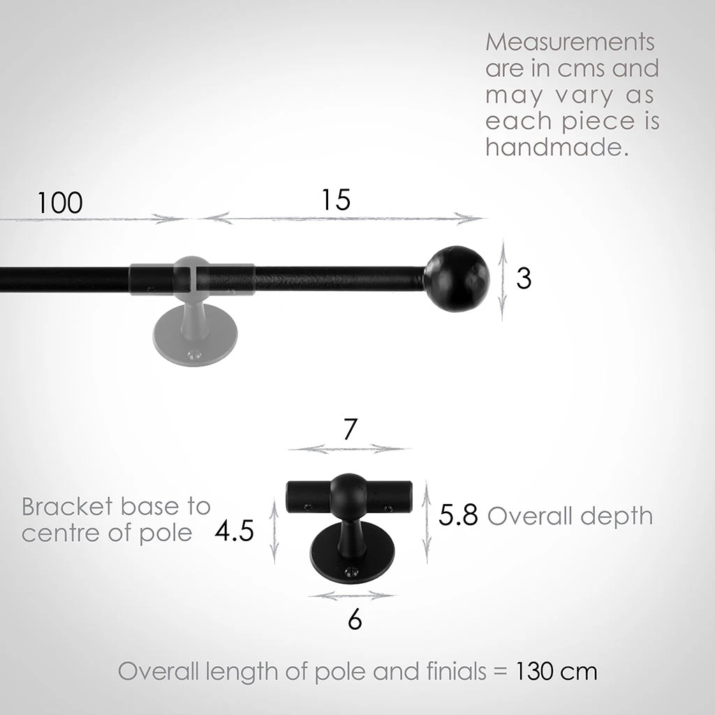 1m 12mm Cannonball Pack In Matt Black 5 1m 12mm Cannonball Pack In Matt Black - Image 3