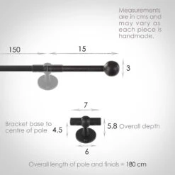 1.5m 12mm Cannonball Pack In Beeswax 9 1.5m 12mm Cannonball Pack In Beeswax -Curtains & Poles Sales 830bw 13