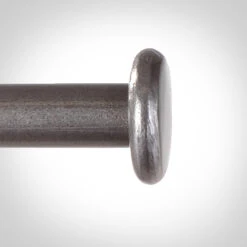 1m 12mm Button Pack In Polished 11 1m 12mm Button Pack In Polished -Curtains & Poles Sales 834PO 21