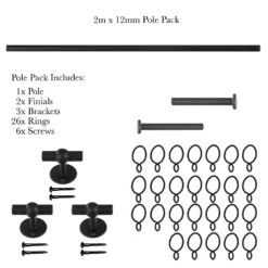 2m 12mm Button Pack In Beeswax 10 2m 12mm Button Pack In Beeswax -Curtains & Poles Sales 842bw 20