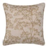 Cushion Cover In Reversed Gold Cow Parsley -Curtains & Poles Sales SCCPGOREV 11