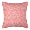 Cushion Cover In Raspberry Spring Leaf 2 Cushion Cover In Raspberry Spring Leaf -Curtains & Poles Sales SCSLRB 11