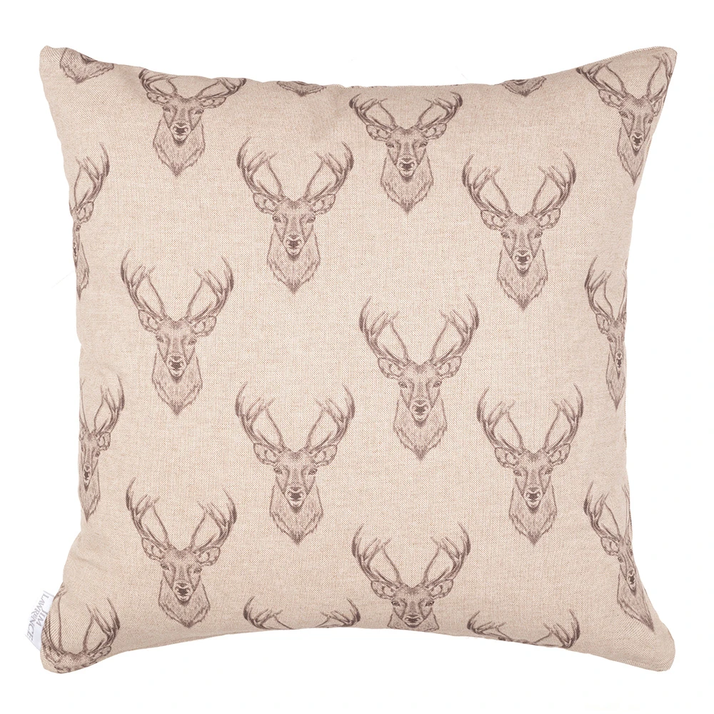 Cushion Cover In Natural Stag 3 Cushion Cover In Natural Stag