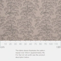 Cow Parsley Fabric In Reversed Duck Egg 7 Cow Parsley Fabric In Reversed Duck Egg -Curtains & Poles Sales SRCPDEREV 13