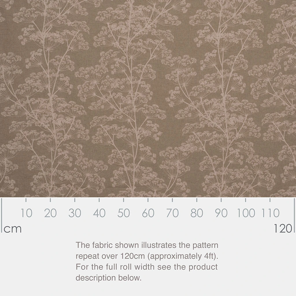 Cow Parsley Fabric In Soft Green 5 Cow Parsley Fabric In Soft Green - Image 3