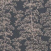 Cow Parsley Fabric In Indigo -Curtains & Poles Sales SRCPIN 11