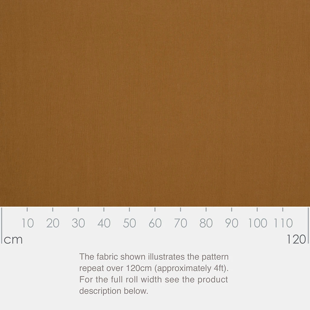 Waterford Linen Fabric In Ochre 5 Waterford Linen Fabric In Ochre - Image 3