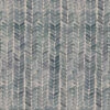 Watercolour Leaf Fabric In Indigo -Curtains & Poles Sales SRWLIN 11