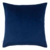 Cushion Cover In Navy Blue Hunstanton Velvet -Curtains & Poles Sales schunb 11