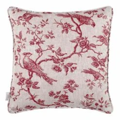 Cushion Cover In Red Isabelle