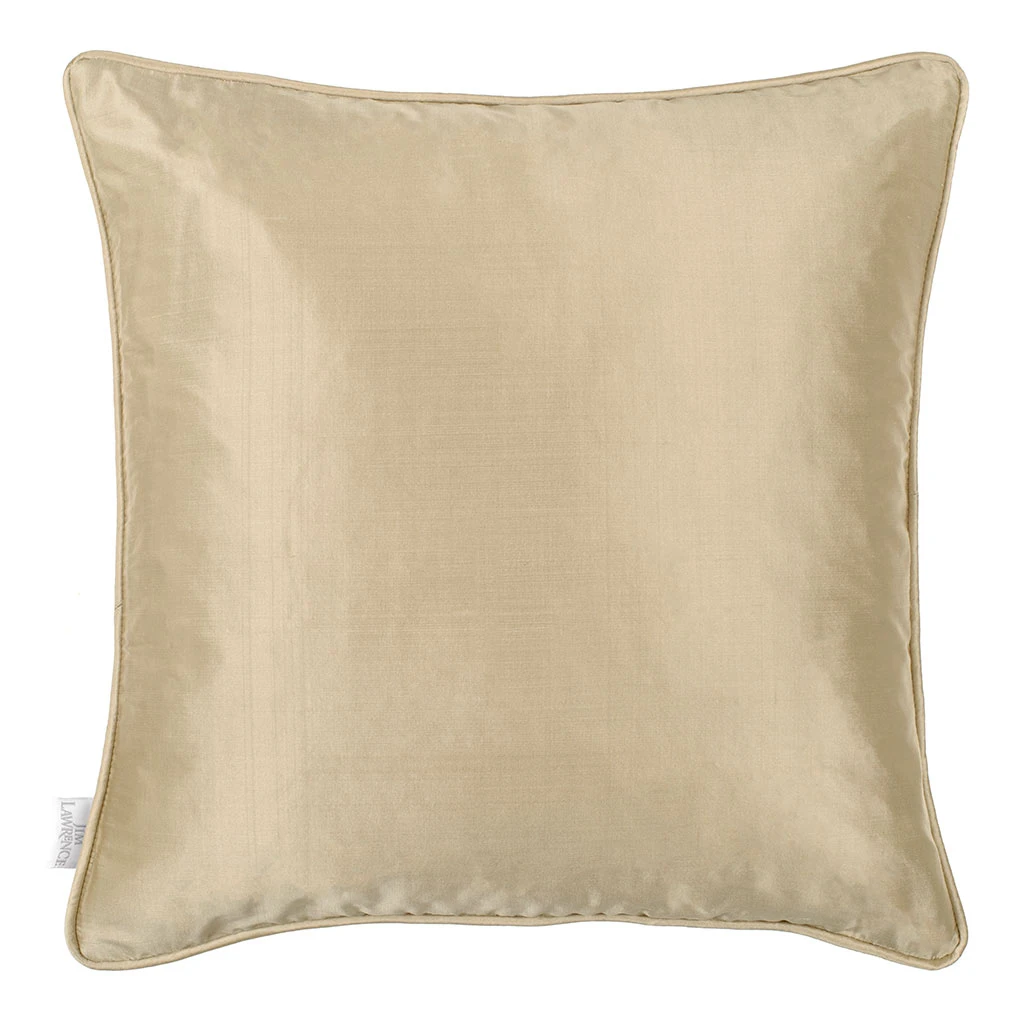 Cushion Cover In Royal Oyster Plain Silk 3 Cushion Cover In Royal Oyster Plain Silk