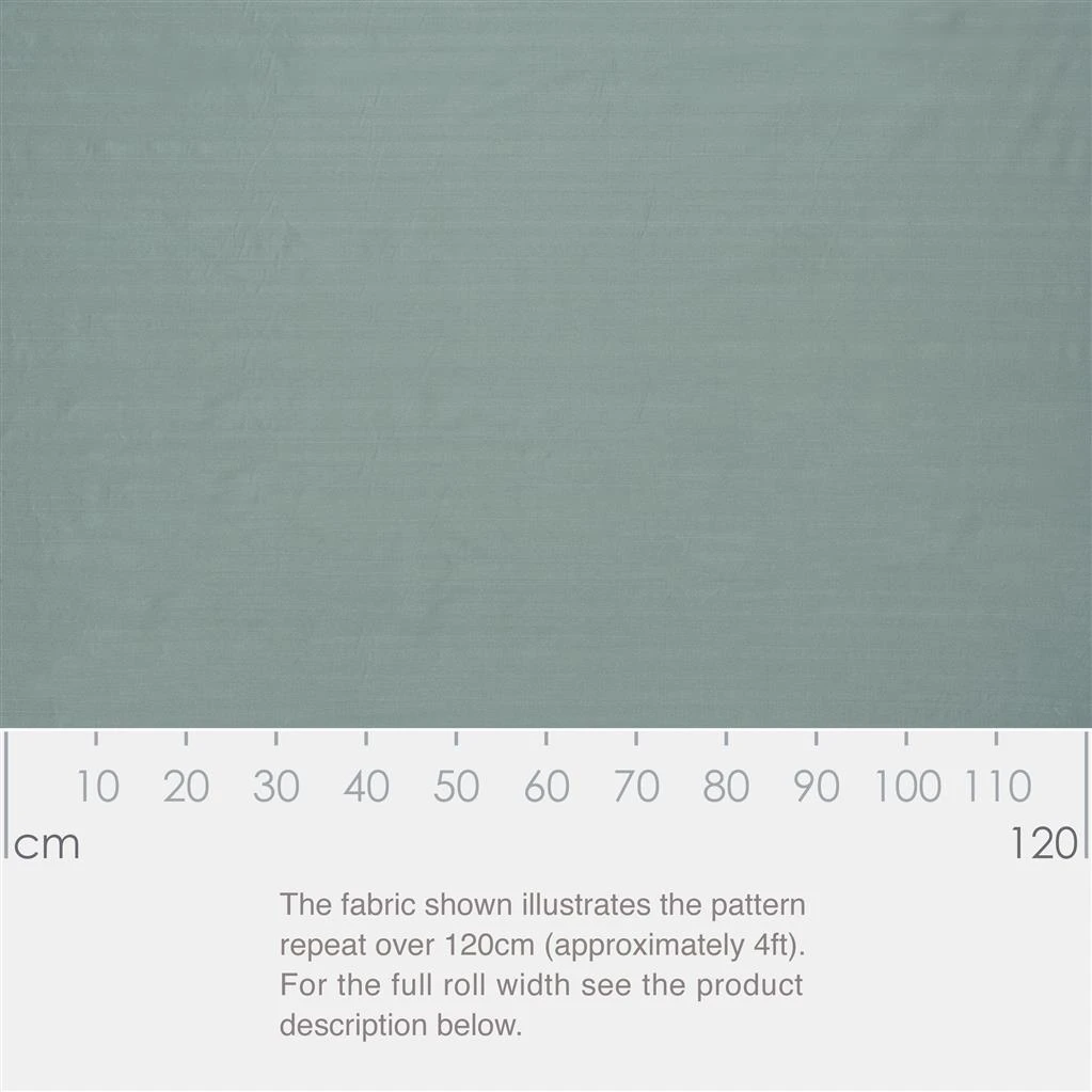 Faux Silk Fabric In Aquamarine 4 Faux Silk Fabric In Aquamarine - Image 2