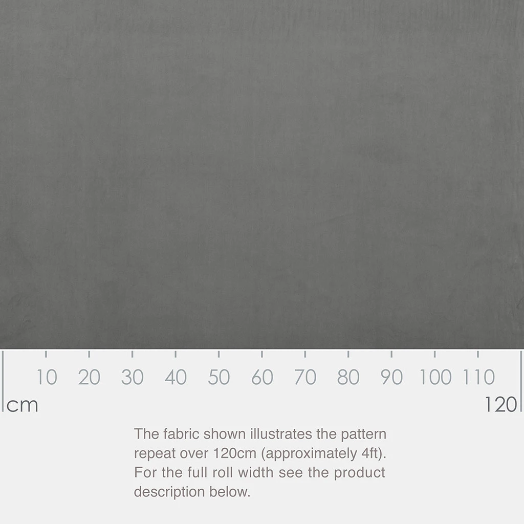 Hunstanton Velvet Fabric In Mole 4 Hunstanton Velvet Fabric In Mole - Image 2