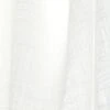 Lara Voile Fabric In White (Double Width) -Curtains & Poles Sales srlawh 1