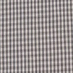 Longford Gingham Fabric In Stone Grey