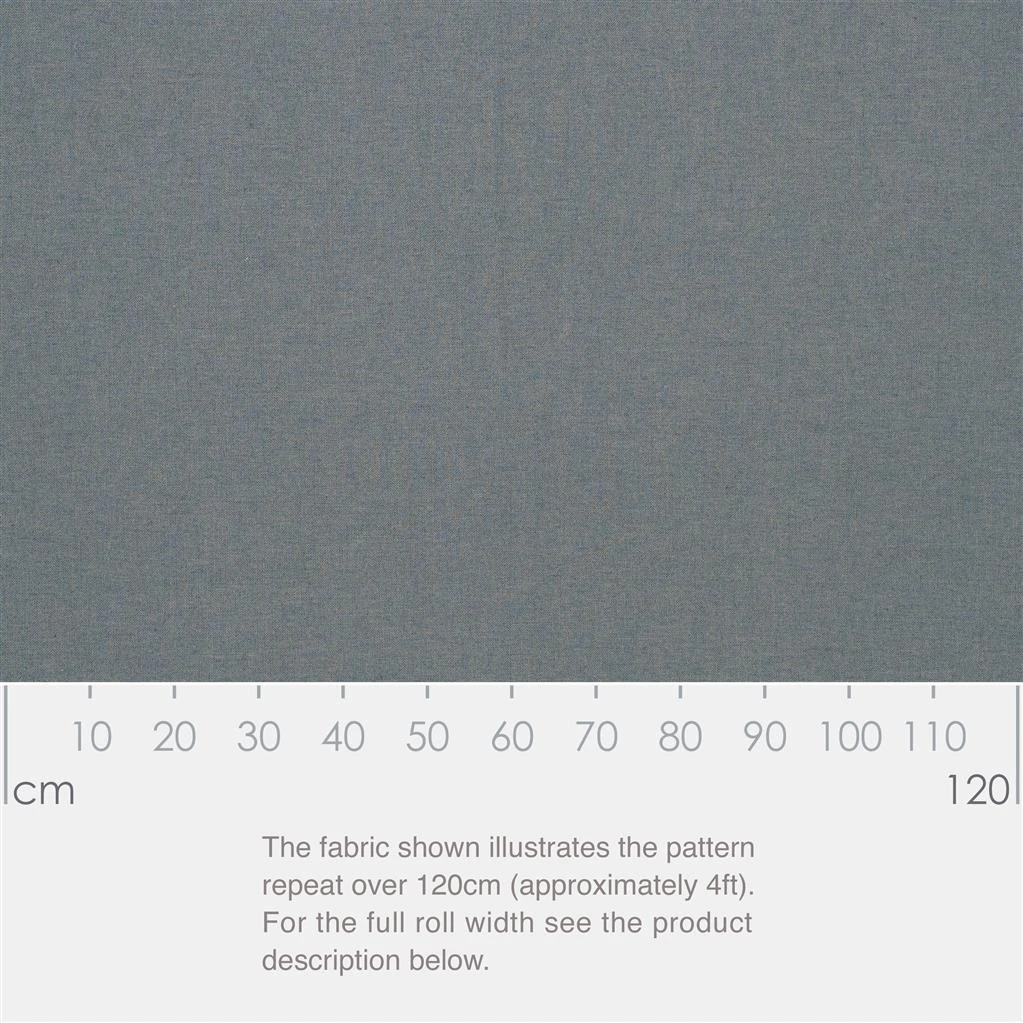 Lovat Herringbone Tweed Fabric In Blue 4 Lovat Herringbone Tweed Fabric In Blue - Image 2