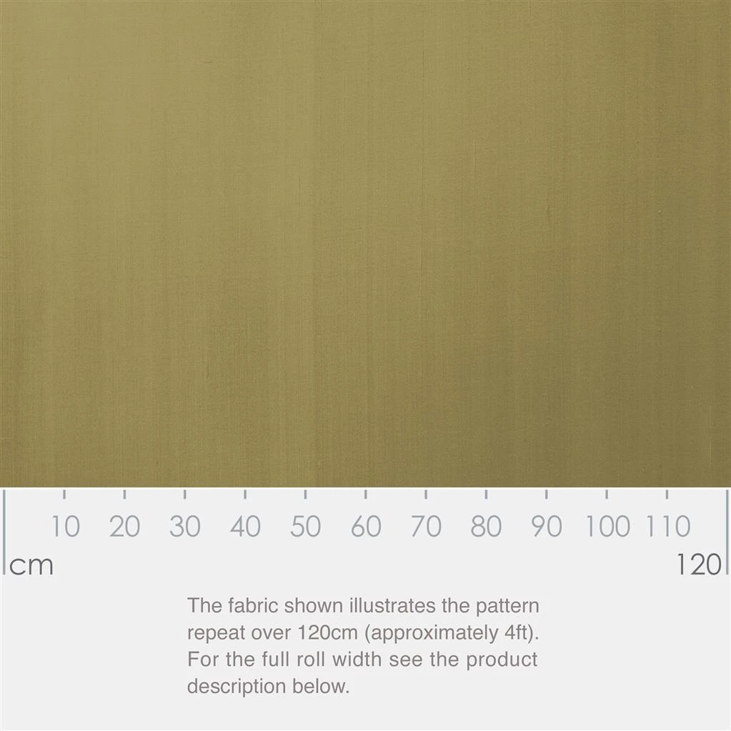 Silk Dupion Fabric In Antique Gold 4 Silk Dupion Fabric In Antique Gold - Image 2
