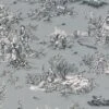 Pastoral Toile De Jouy Fabric In Grey -Curtains & Poles Sales srtjpg 1