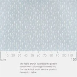 Wheatfield Fabric In Duck Egg Blue -Curtains & Poles Sales srwfde 2